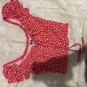 Kohl's SO Pink Floral Top